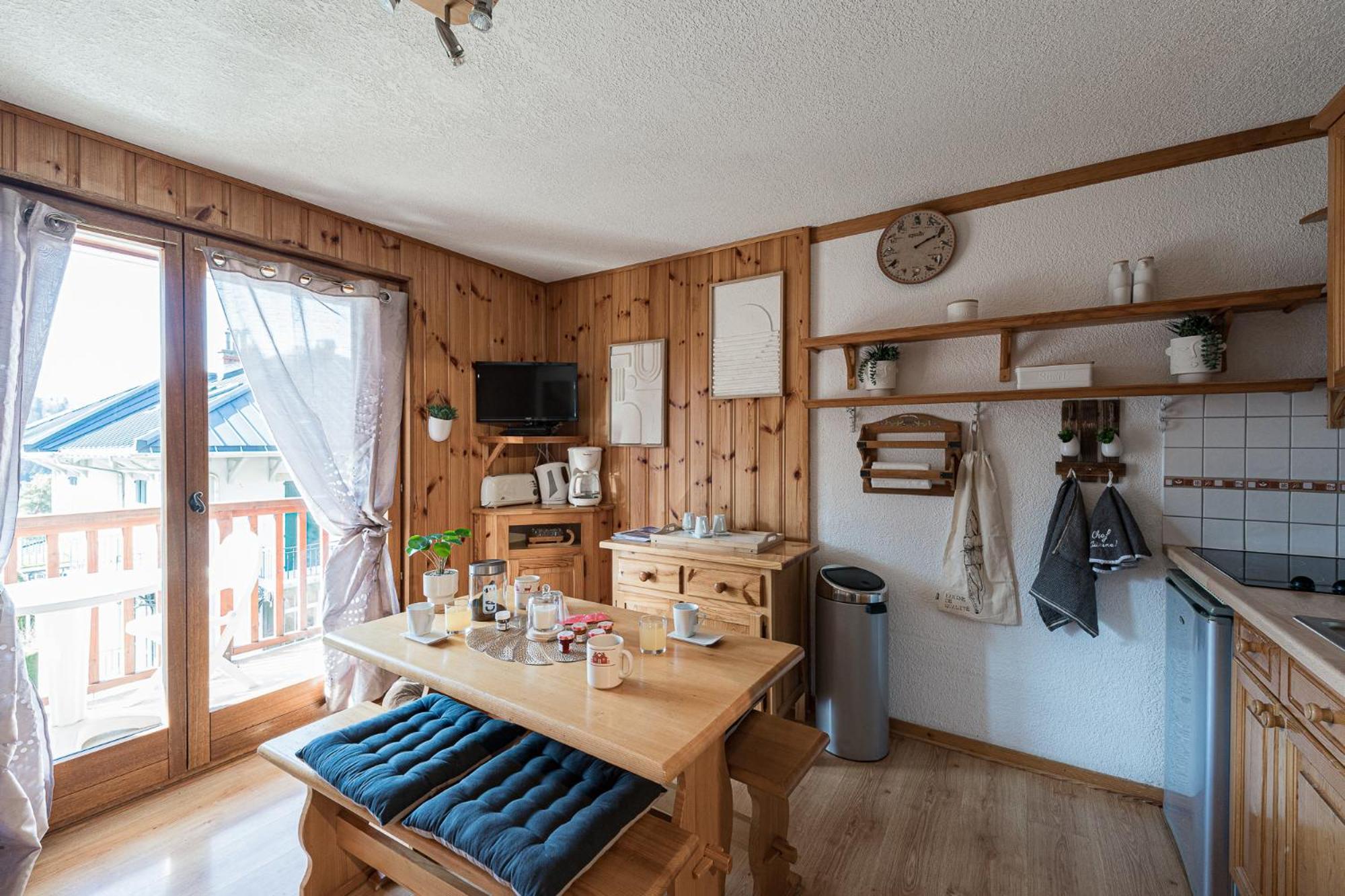 Ski Ou Thermes? Un Appt Cabine Avec Vue Magnifique Saint-Gervais-les-Bains Zewnętrze zdjęcie