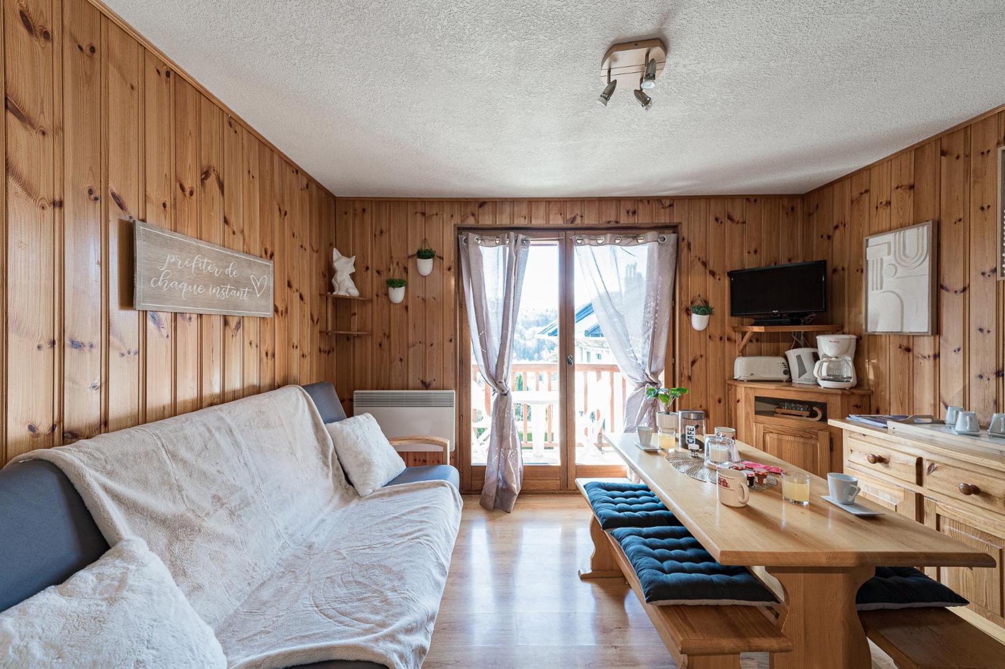 Ski Ou Thermes? Un Appt Cabine Avec Vue Magnifique Saint-Gervais-les-Bains Zewnętrze zdjęcie