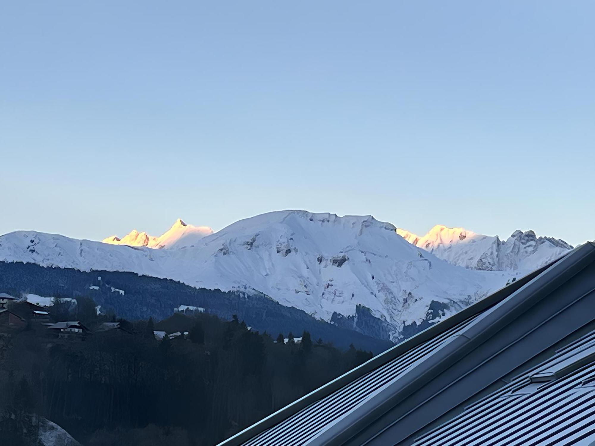 Ski Ou Thermes? Un Appt Cabine Avec Vue Magnifique Saint-Gervais-les-Bains Zewnętrze zdjęcie