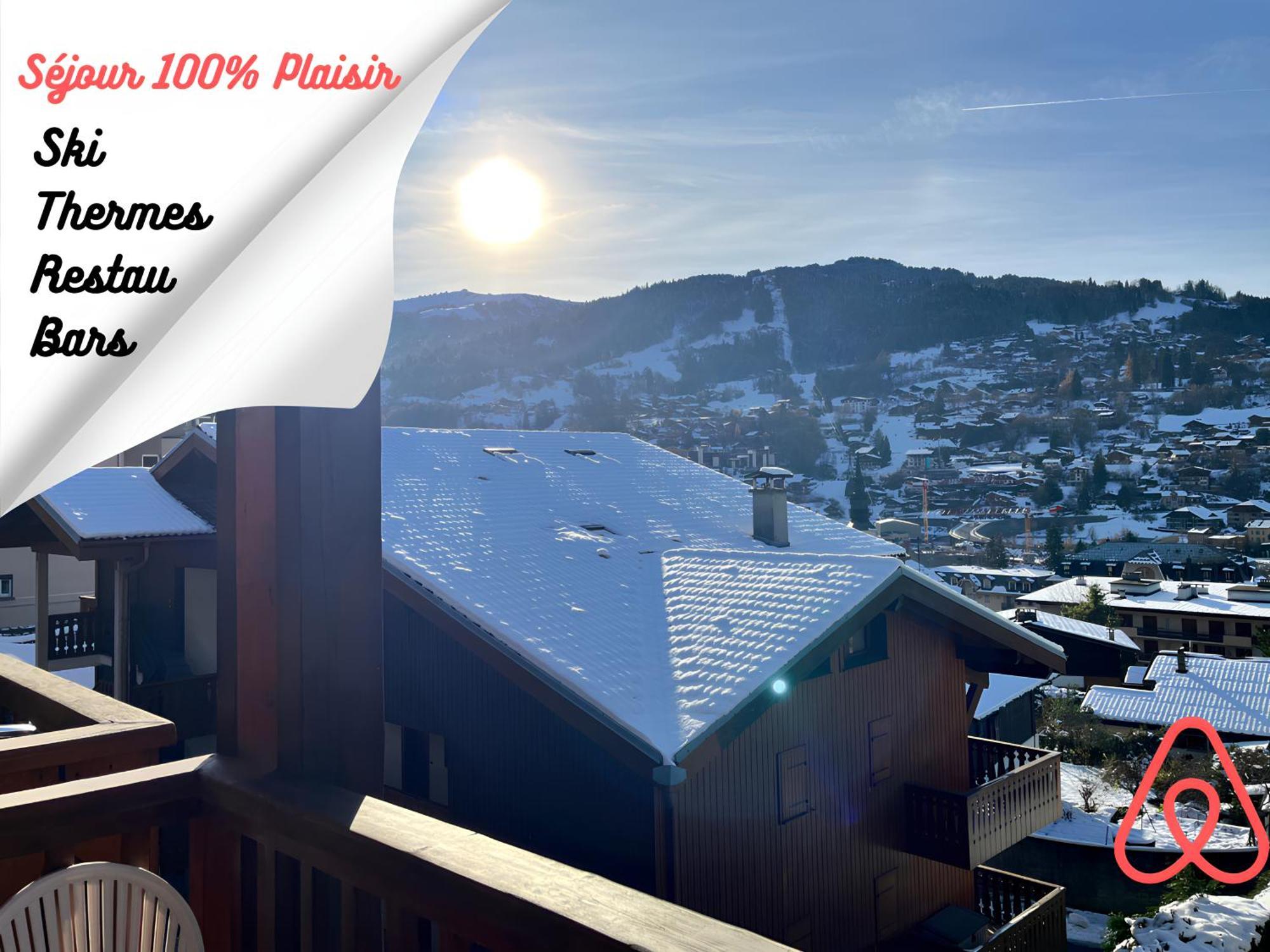 Ski Ou Thermes? Un Appt Cabine Avec Vue Magnifique Saint-Gervais-les-Bains Zewnętrze zdjęcie