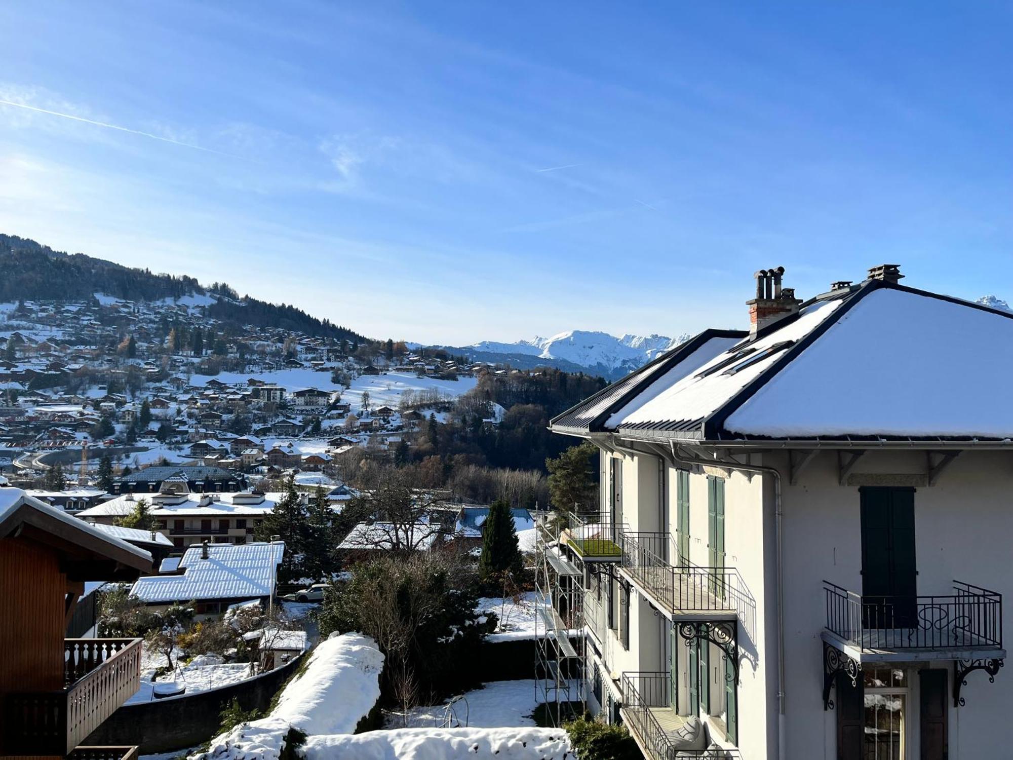 Ski Ou Thermes? Un Appt Cabine Avec Vue Magnifique Saint-Gervais-les-Bains Zewnętrze zdjęcie